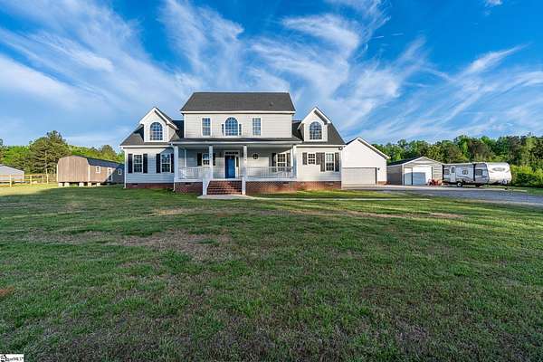 2.25 Acres of Land with Home for Sale in Ware Shoals, South Carolina