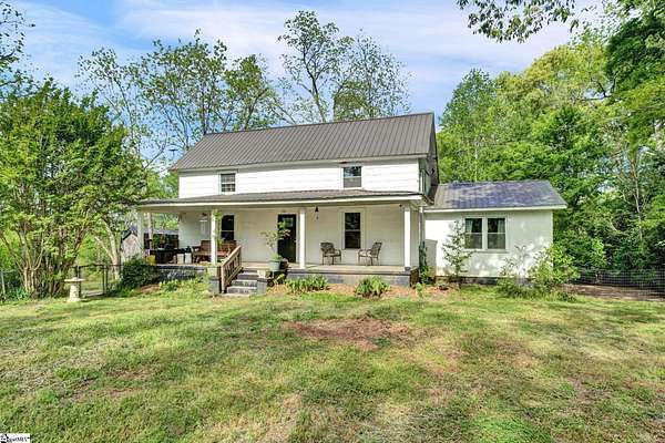 3.5 Acres of Land with Home for Sale in Fountain Inn, South Carolina