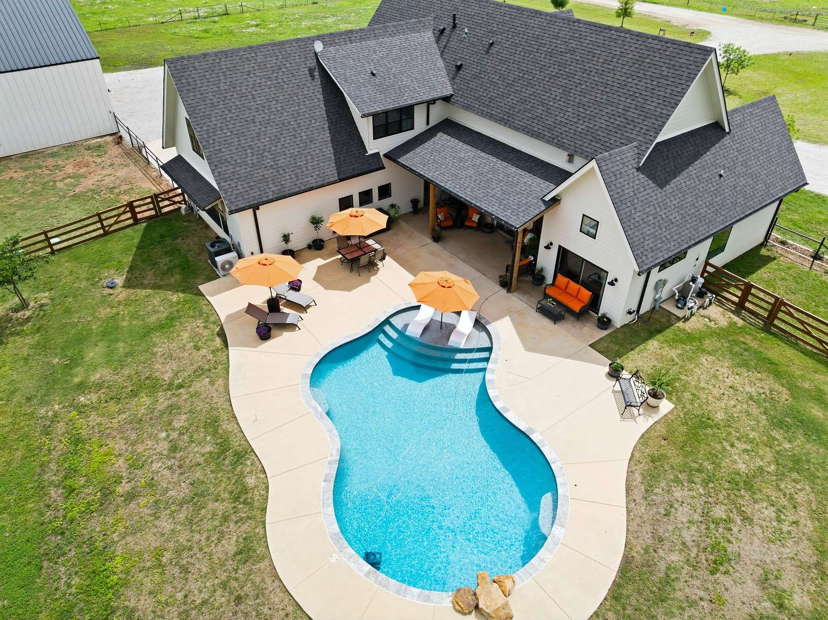 4.63 Acres of Land with Home for Sale in Waco, Texas