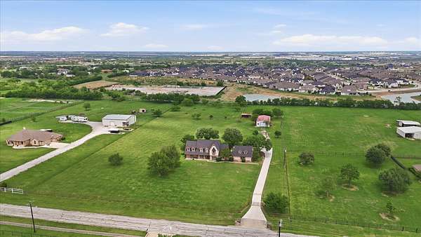 4.83 Acres of Land with Home for Sale in Haslet, Texas