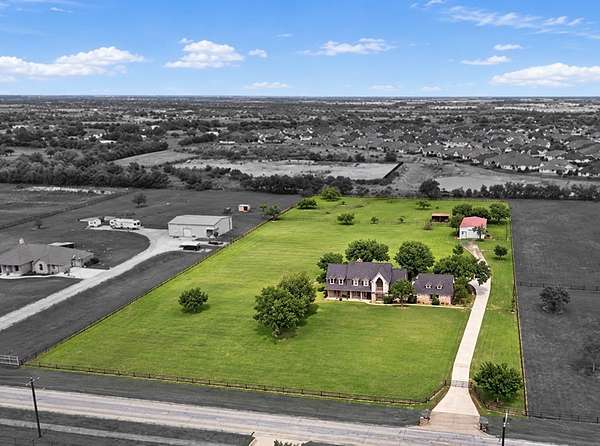 4.83 Acres of Land with Home for Sale in Haslet, Texas