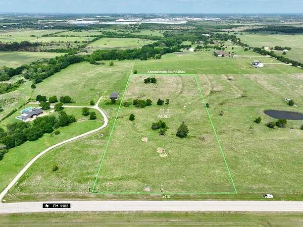 11 Acres of Land for Sale in Alma, Texas