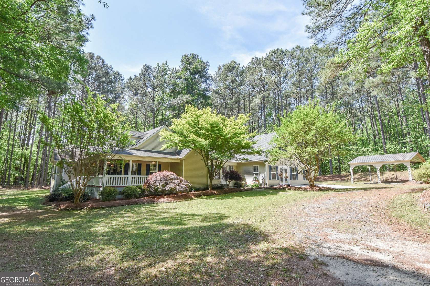 3 Acres of Land with Home for Sale in Meansville, Georgia