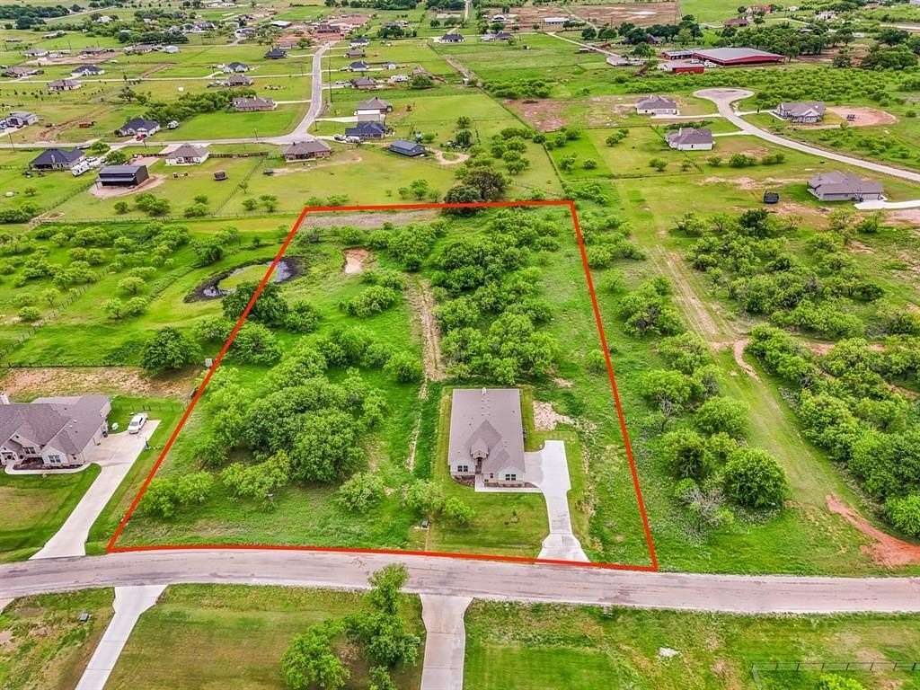 4.15 Acres of Land with Home for Sale in Weatherford, Texas