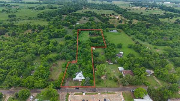 3.75 Acres of Land with Home for Sale in Lone Oak, Texas