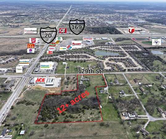 12.3 Acres of Mixed-Use Land for Sale in Owasso, Oklahoma