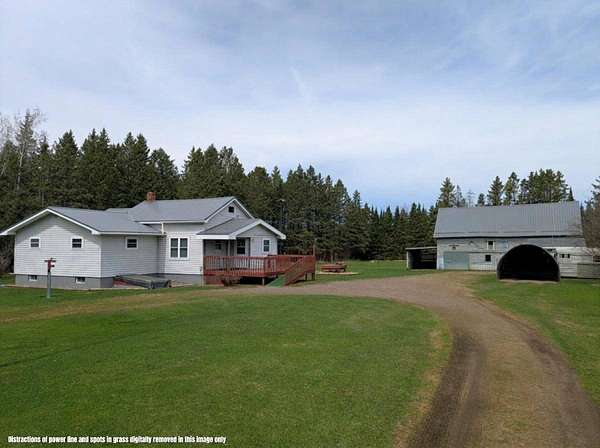 40 Acres of Land with Home for Sale in Ogema, Wisconsin
