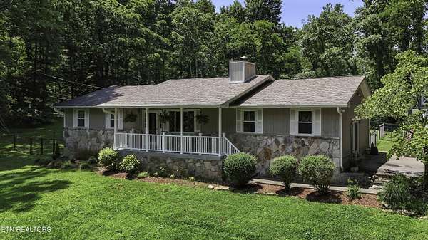 7.49 Acres of Land with Home for Sale in Knoxville, Tennessee