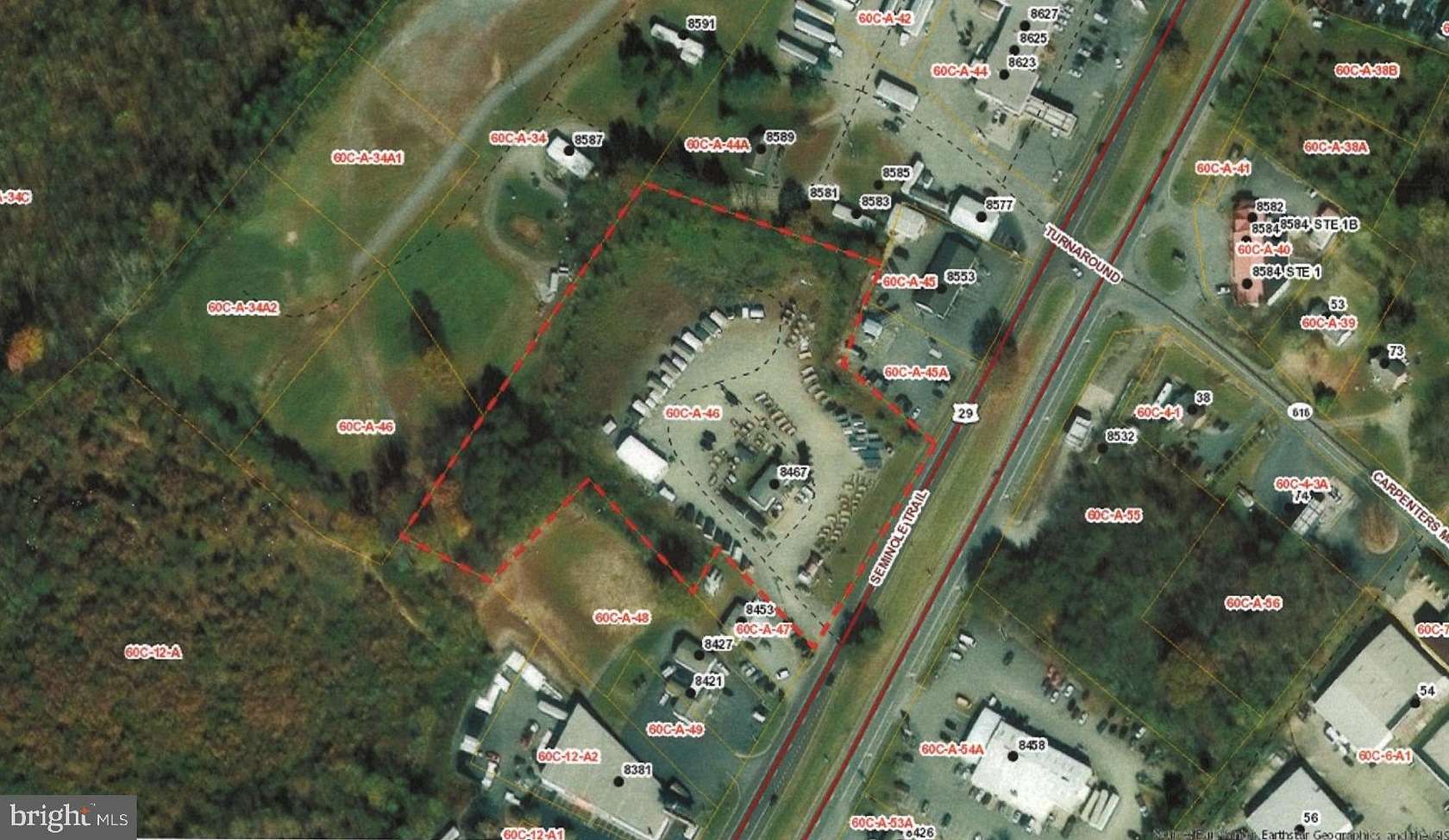 6 Acres of Commercial Land for Sale in Ruckersville, Virginia