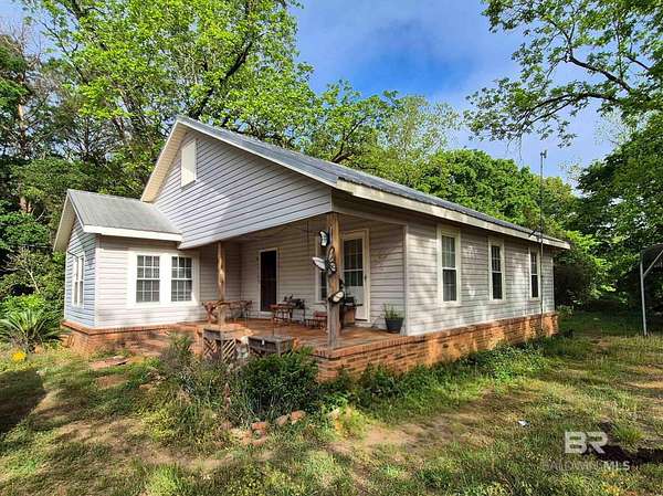 3 Acres of Land with Home for Sale in Evergreen, Alabama