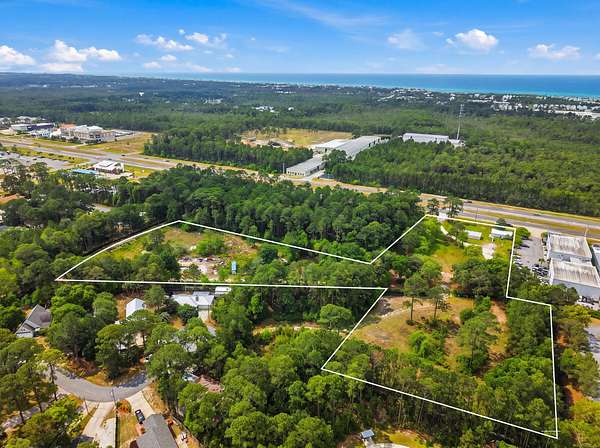 7.12 Acres of Commercial Land for Sale in Santa Rosa Beach, Florida