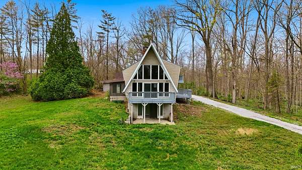 6.4 Acres of Land with Home for Sale in Roanoke, Indiana