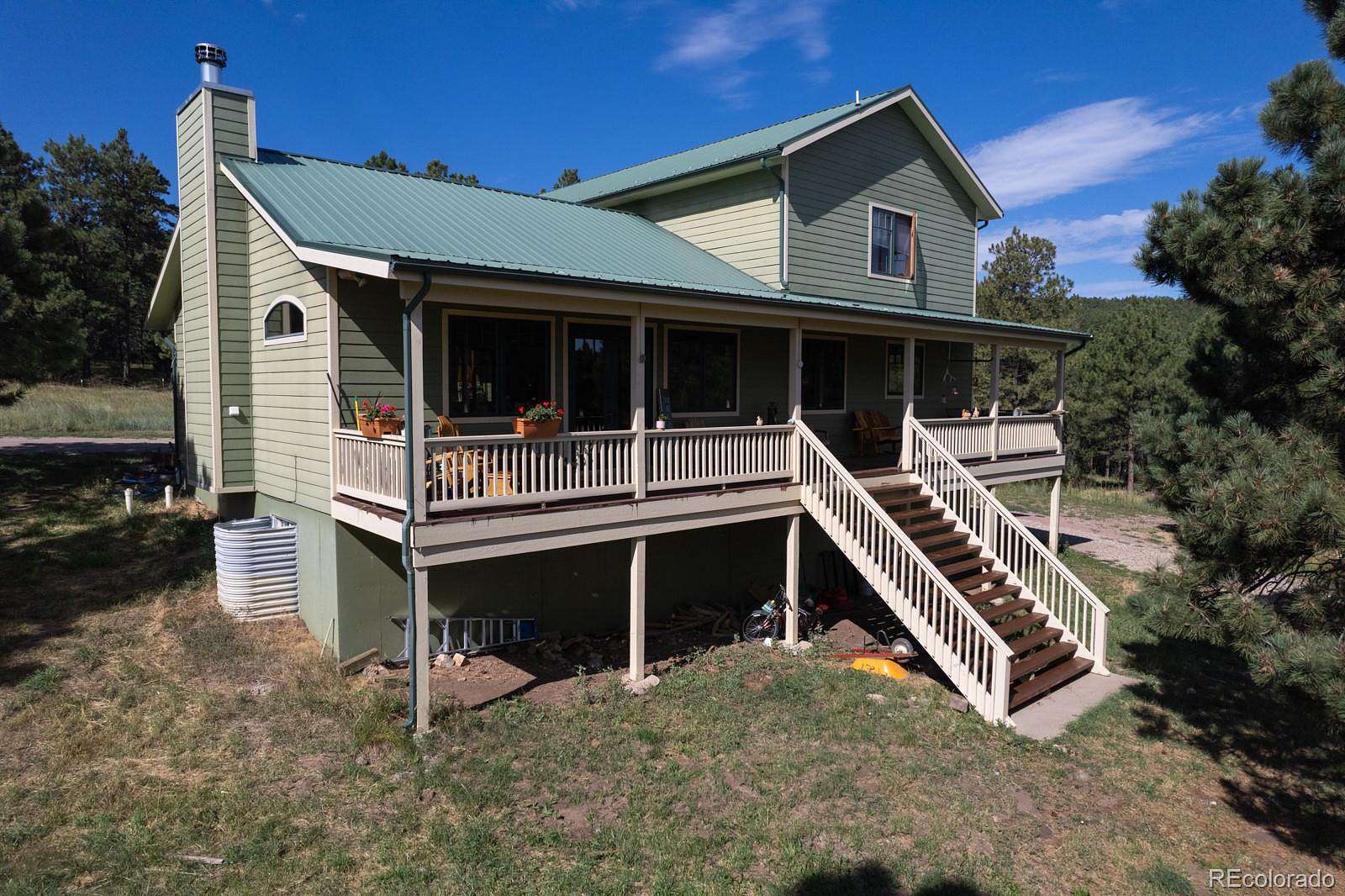 35.6 Acres of Recreational Land with Home for Sale in Beulah, Colorado