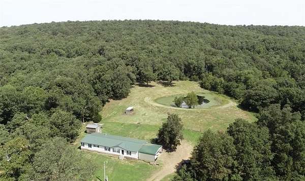 83.2 Acres of Land with Home for Sale in West Fork, Arkansas