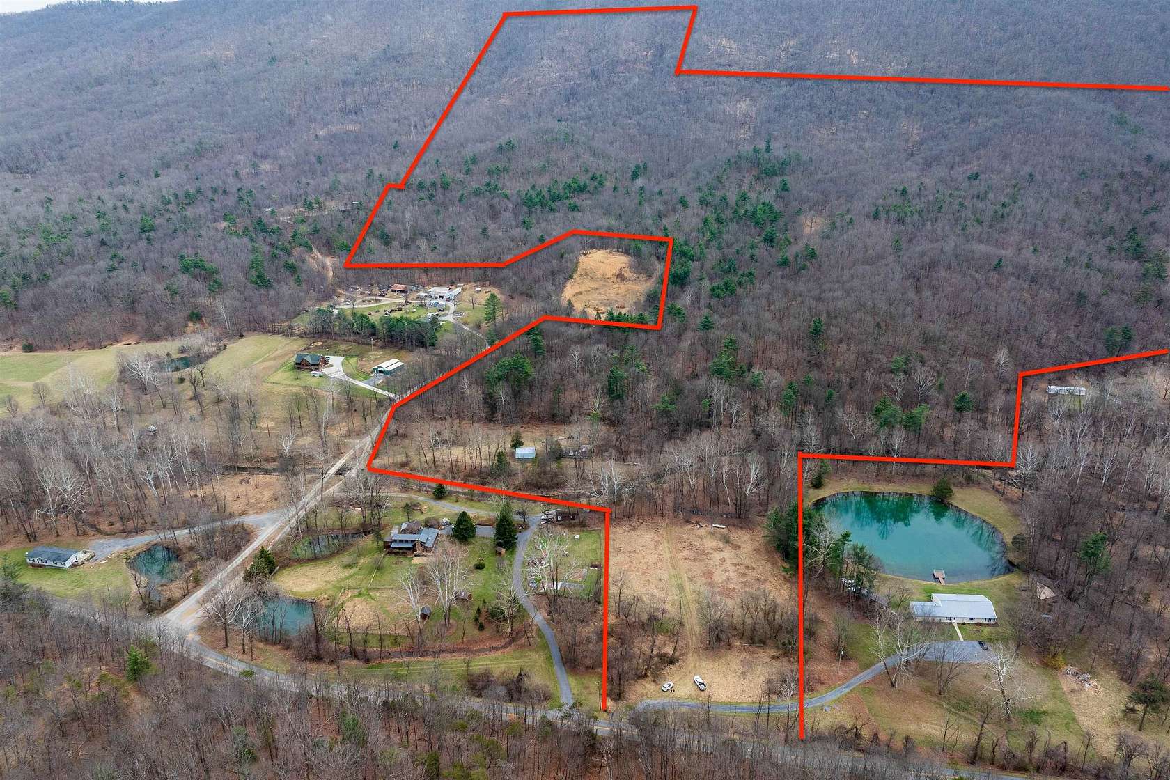 164 Acres of Land for Sale in Fulks Run, Virginia