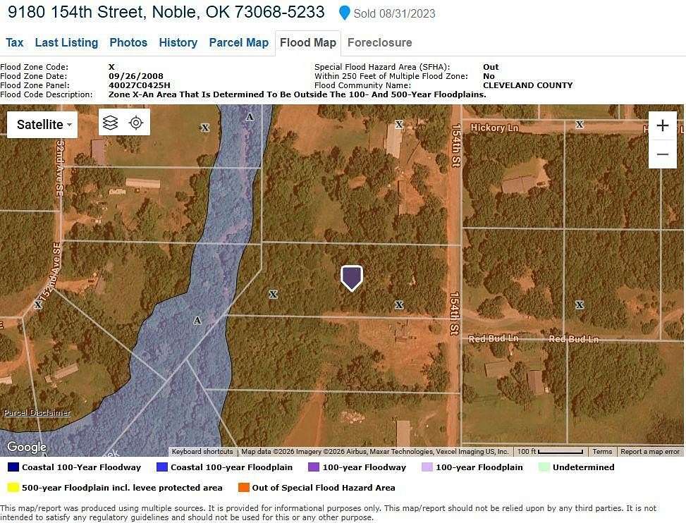 2 Acres of Residential Land for Sale in Noble, Oklahoma