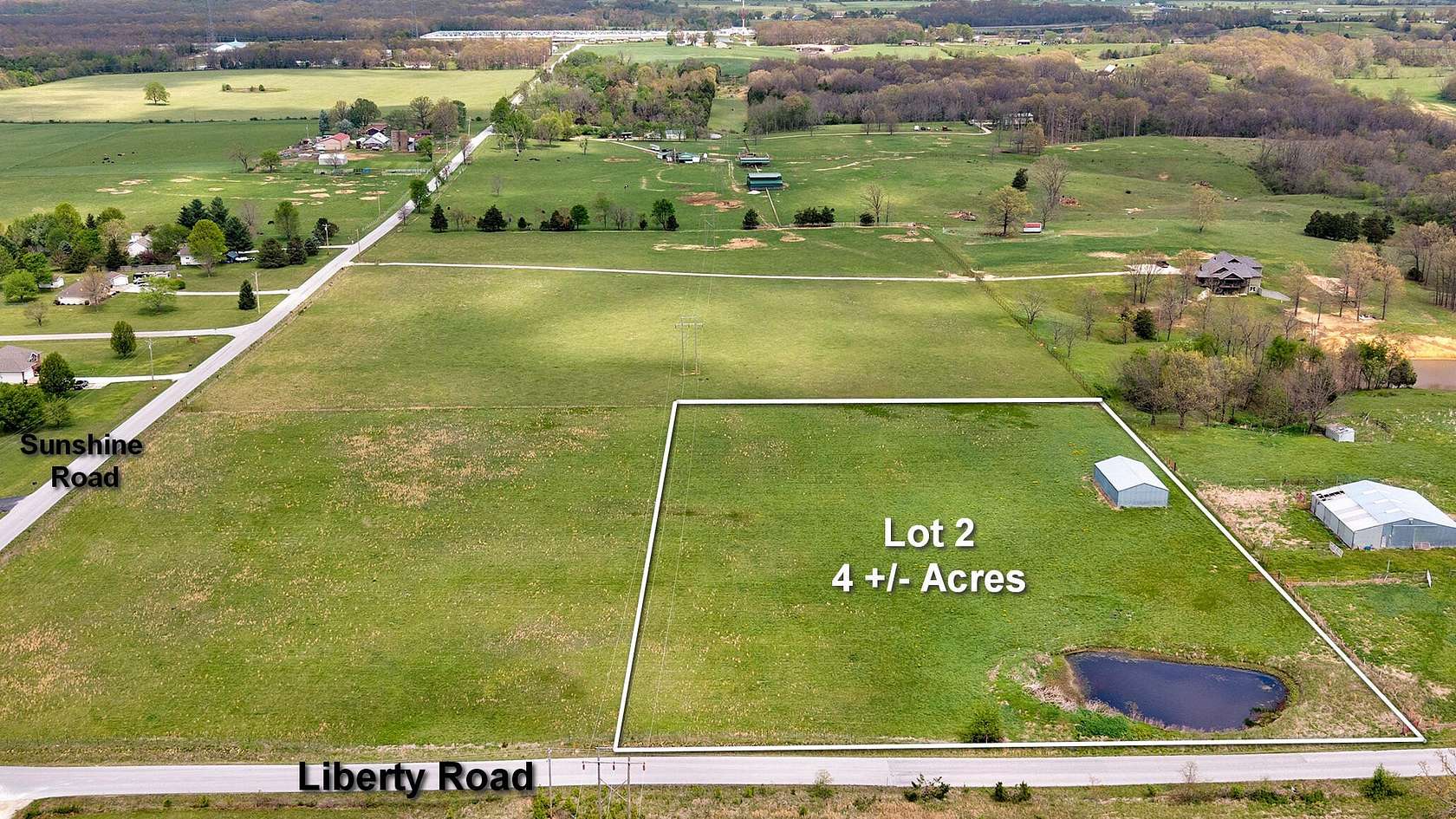 4 Acres of Residential Land for Sale in Rogersville, Missouri