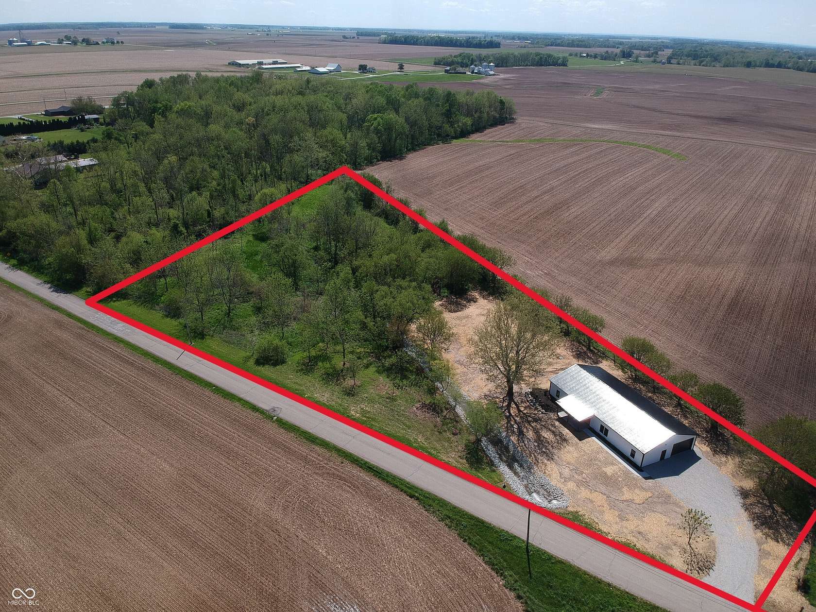 5 Acres of Land with Home for Sale in Greensburg, Indiana