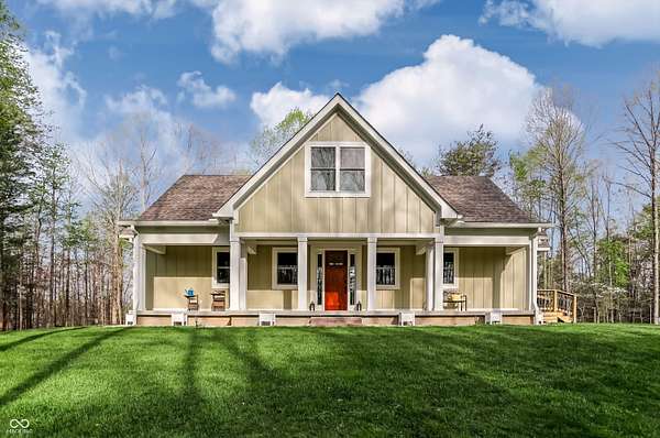 20.6 Acres of Recreational Land with Home for Sale in Morgantown, Indiana