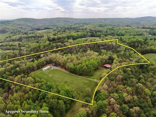 19 Acres of Land with Home for Sale in Claudville, Virginia