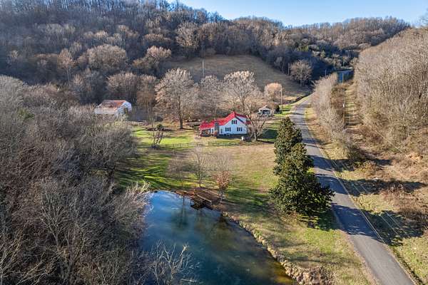20 Acres of Land with Home for Sale in Belfast, Tennessee