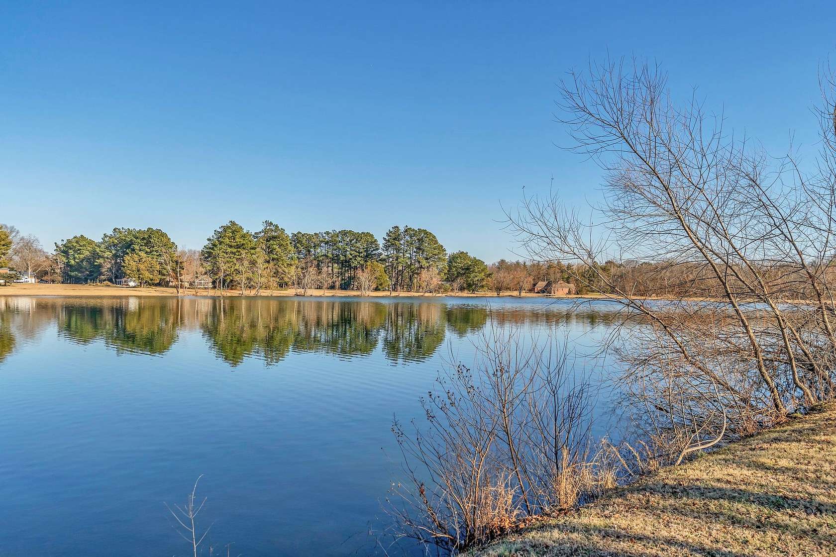 3.48 Acres of Land with Home for Sale in Arrington, Tennessee