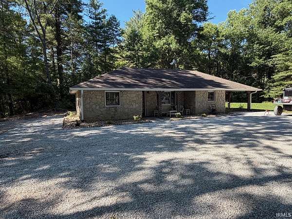 14.2 Acres of Recreational Land with Home for Sale in Linton, Indiana
