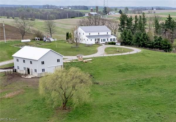 10 Acres of Land with Home for Sale in Brinkhaven, Ohio