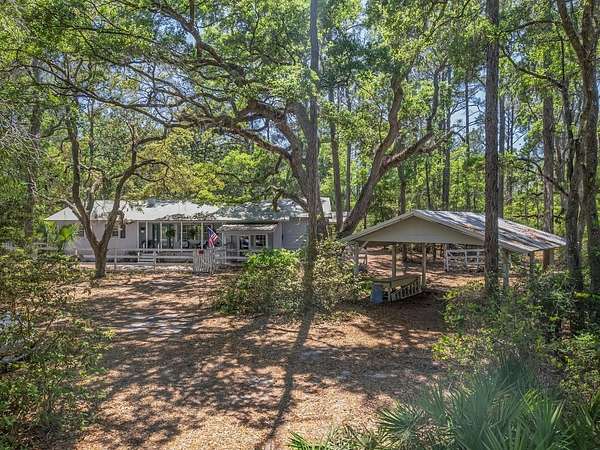 5 Acres of Land with Home for Sale in Crawfordville, Florida