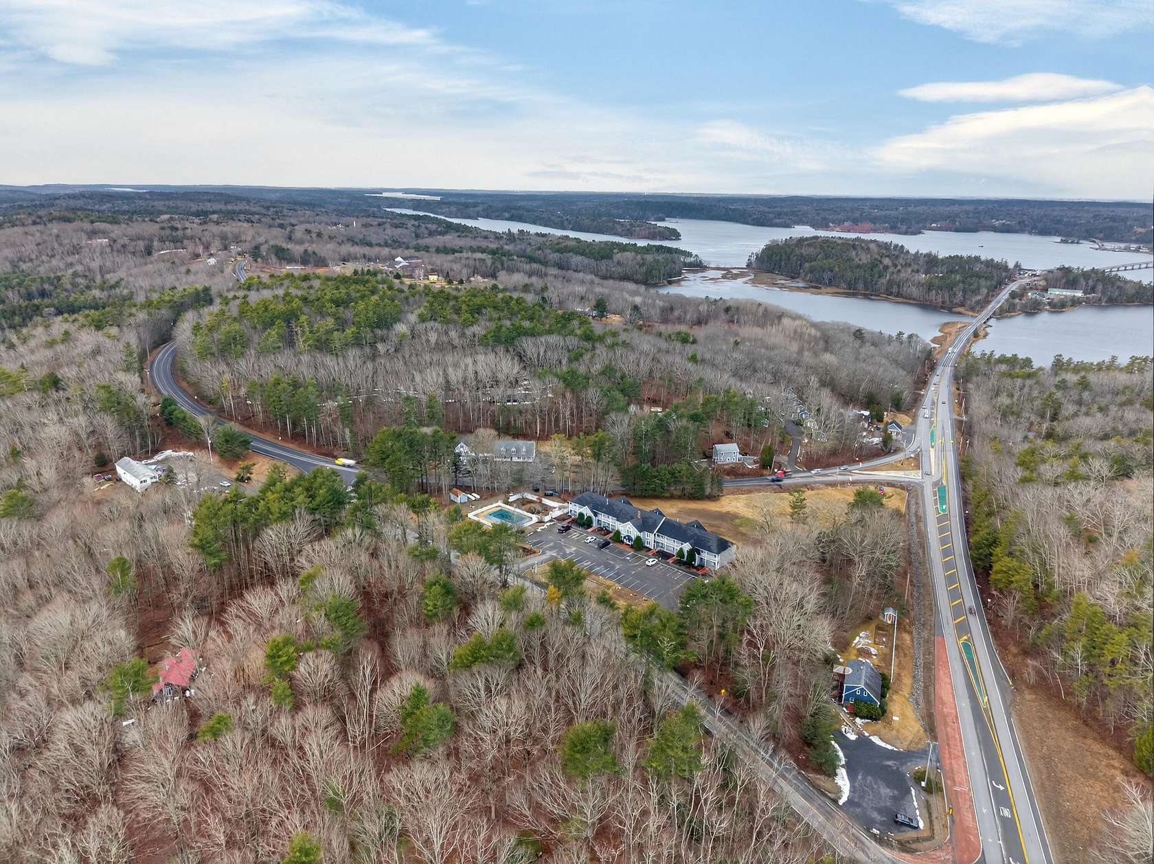 43 Acres of Recreational & Residential Land for Sale in Edgecomb, Maine