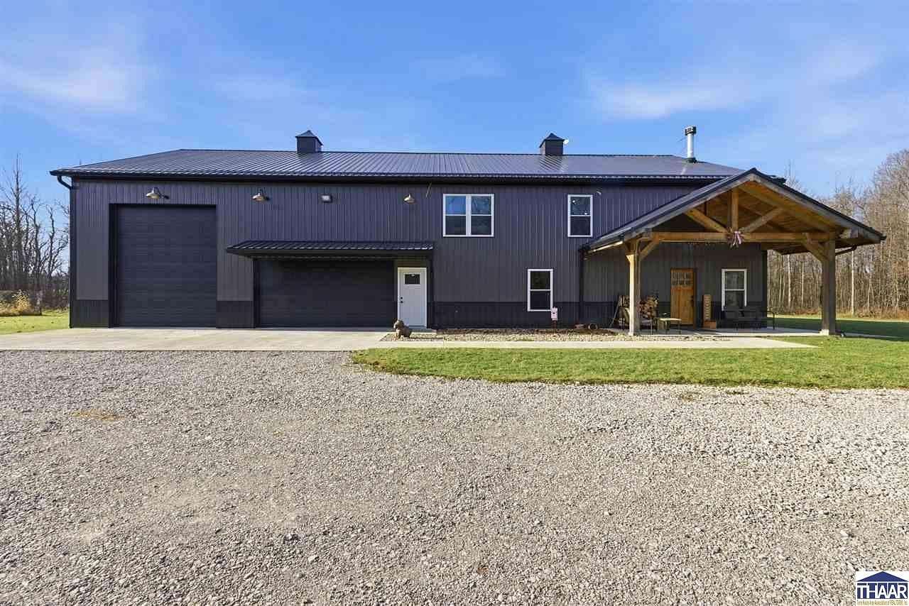 7.29 Acres of Land with Home for Sale in Greencastle, Indiana