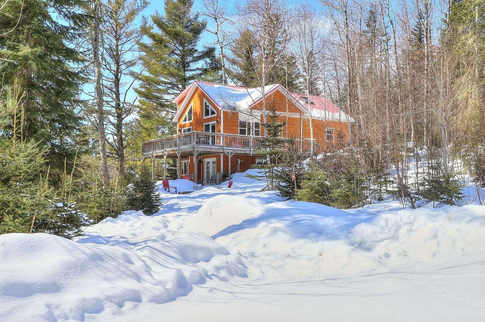 2 Acres of Land with Home for Sale in Rangeley, Maine