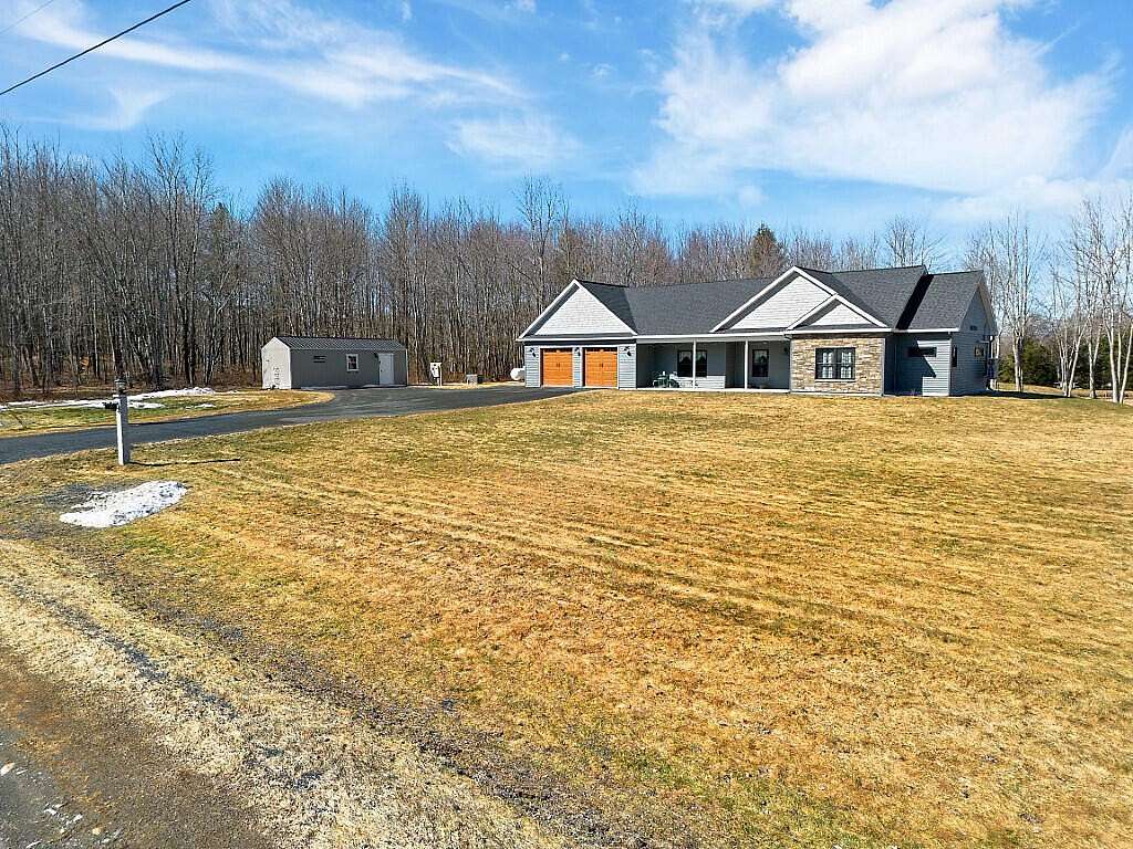 5.6 Acres of Land with Home for Sale in Palmyra, Maine