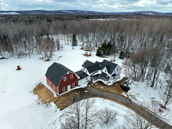 66.5 Acres of Recreational Land with Home for Sale in Woodland Town, Maine