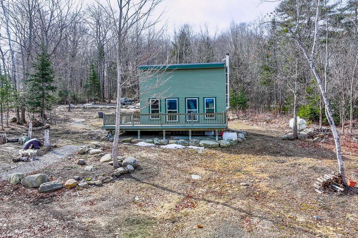 12.2 Acres of Land with Home for Sale in Brooks, Maine