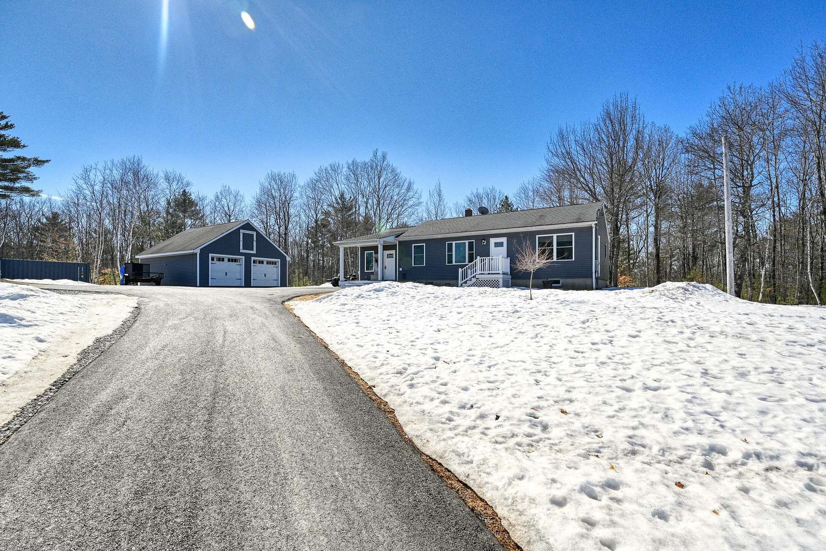 3.36 Acres of Land with Home for Sale in Oxford, Maine