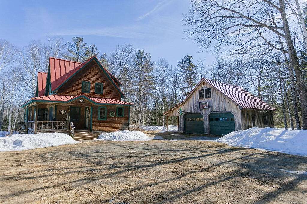 133 Acres of Recreational Land with Home for Sale in Phillips, Maine
