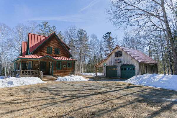 133 Acres of Recreational Land with Home for Sale in Phillips, Maine