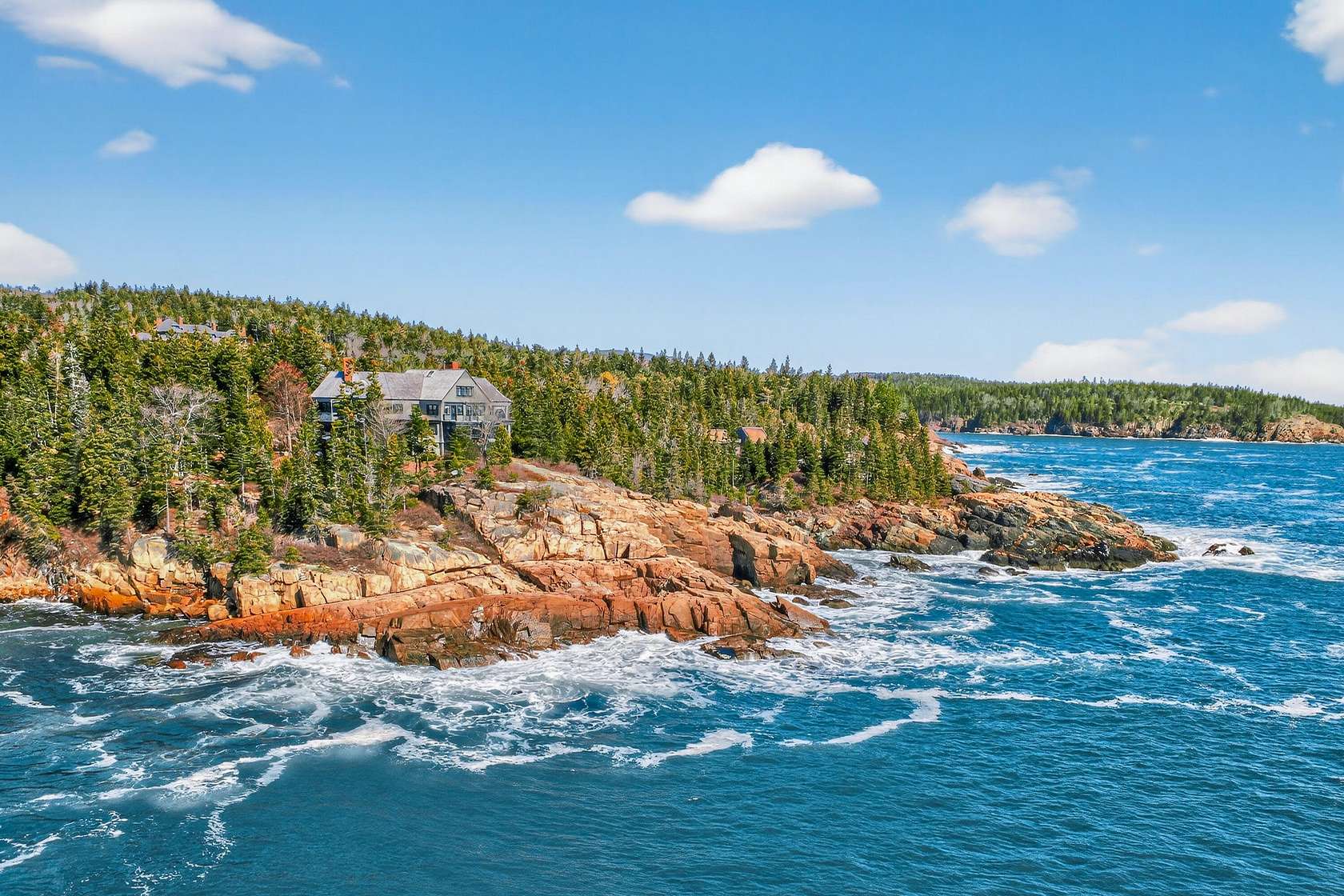 6 Acres of Land with Home for Sale in Mount Desert Town, Maine