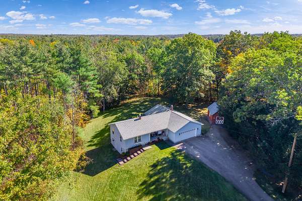 25 Acres of Recreational Land with Home for Sale in North Berwick, Maine