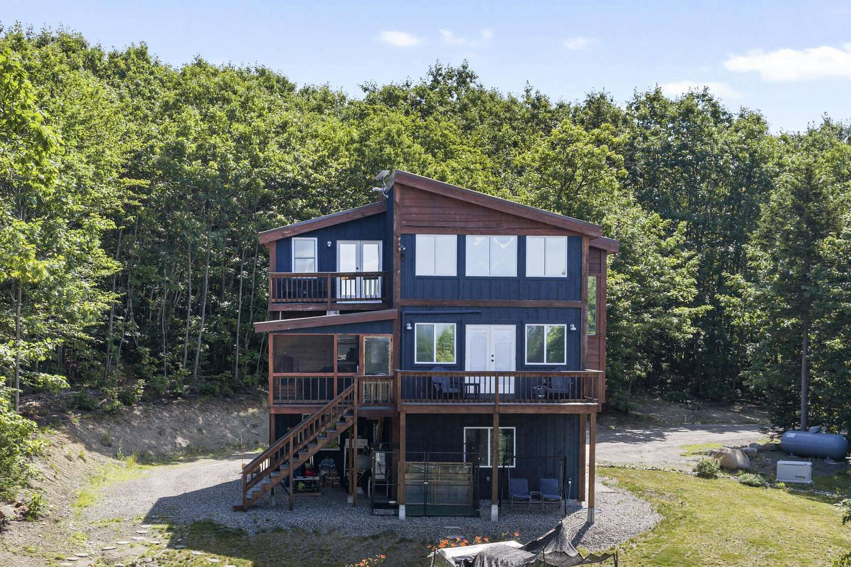 2.84 Acres of Land with Home for Sale in New Sharon, Maine