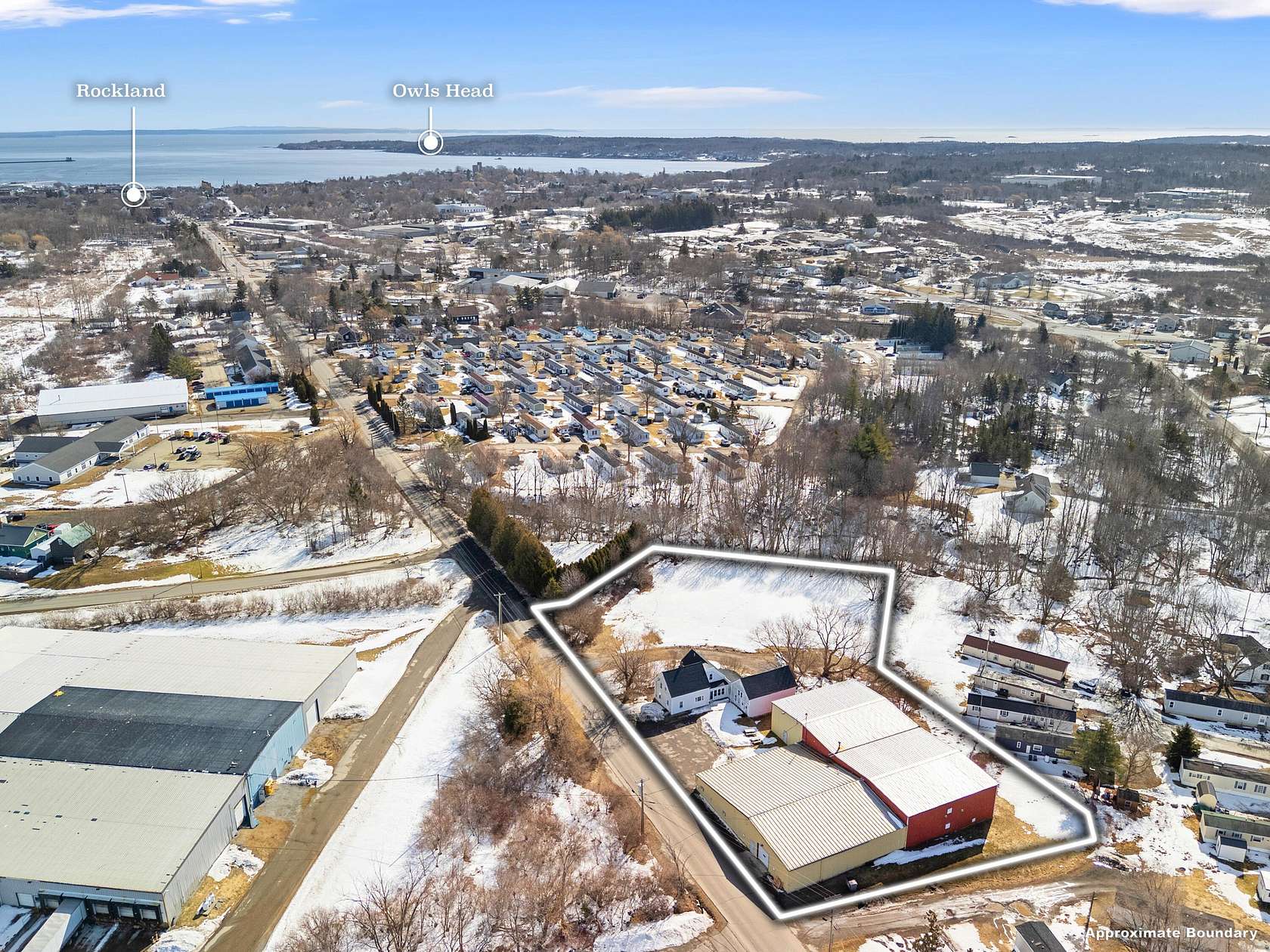 1.82 Acres of Improved Mixed-Use Land for Sale in Rockland, Maine