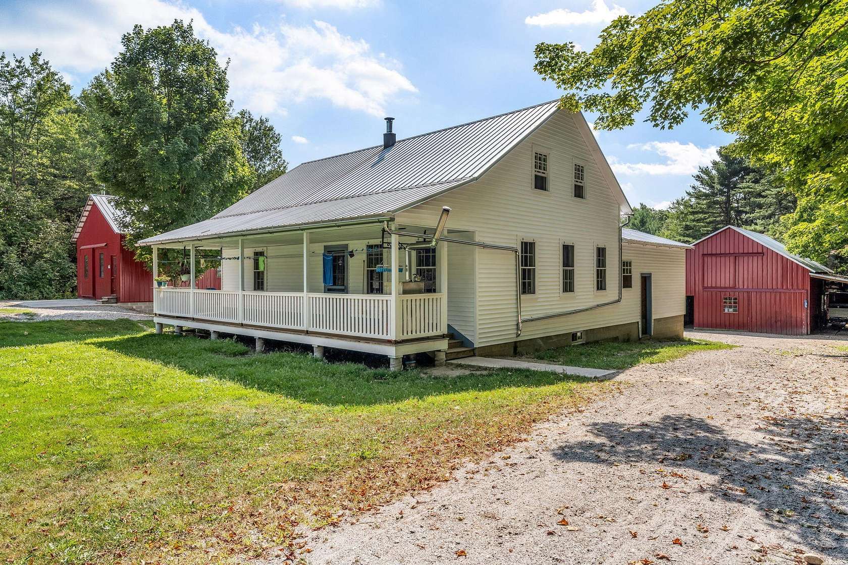 3.2 Acres of Land with Home for Sale in Jefferson, Maine