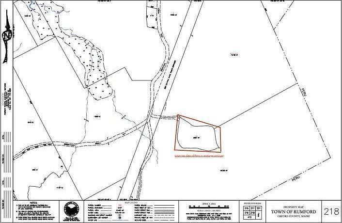 7 Acres of Residential Land for Sale in Rumford, Maine