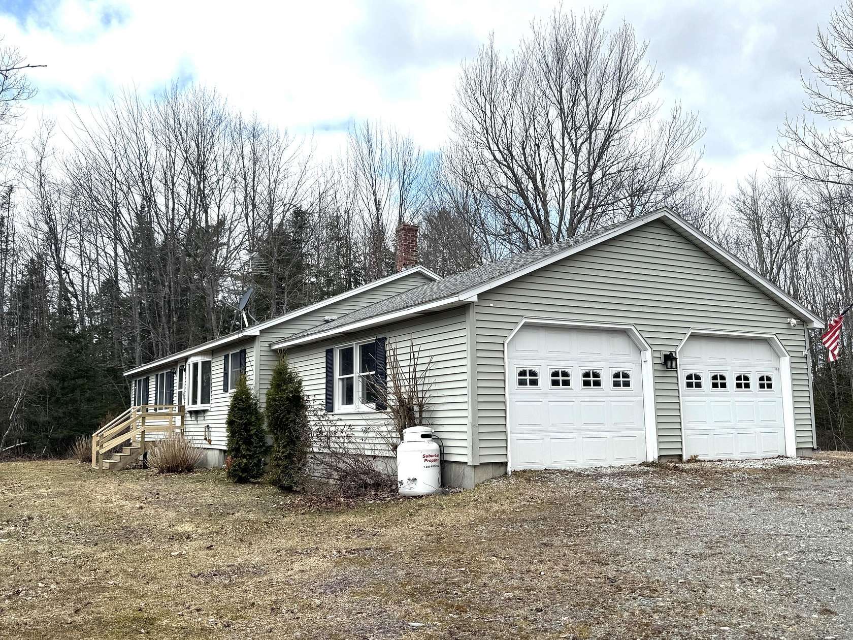 6.84 Acres of Land with Home for Sale in Norridgewock, Maine