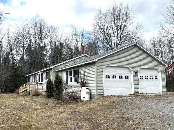 6.84 Acres of Land with Home for Sale in Norridgewock, Maine
