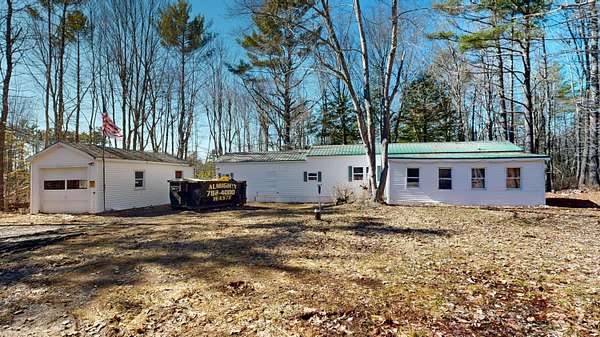 1.5 Acres of Land with Home for Sale in West Gardiner Town, Maine
