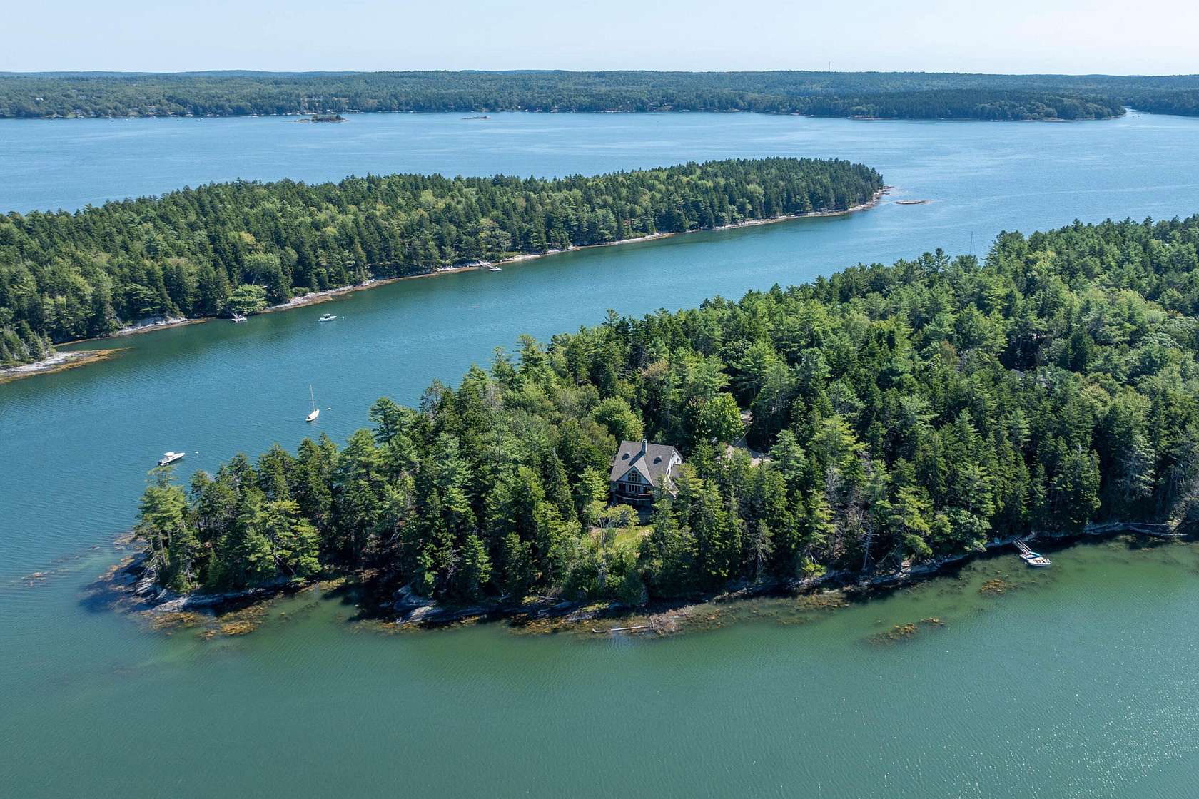 2 Acres of Land with Home for Sale in Harpswell Town, Maine