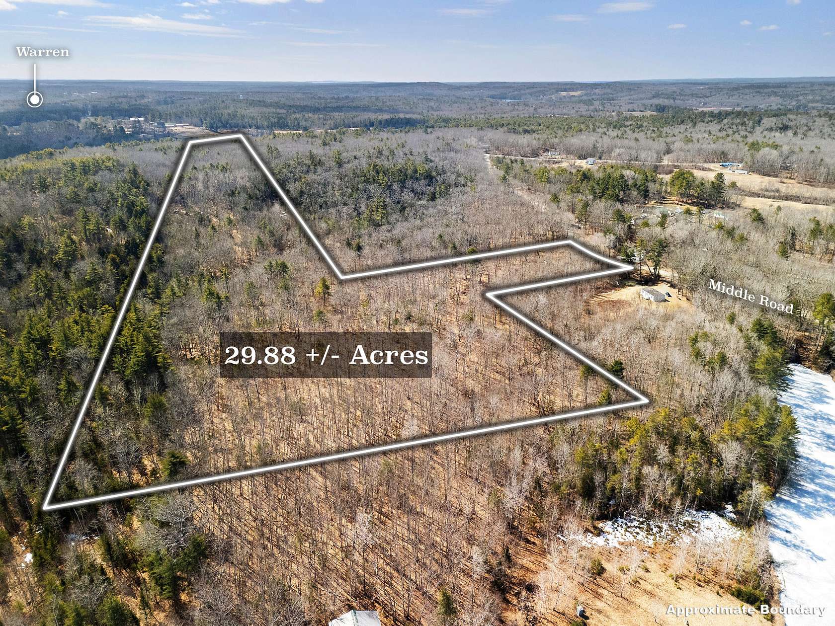 30 Acres of Land for Sale in Warren, Maine