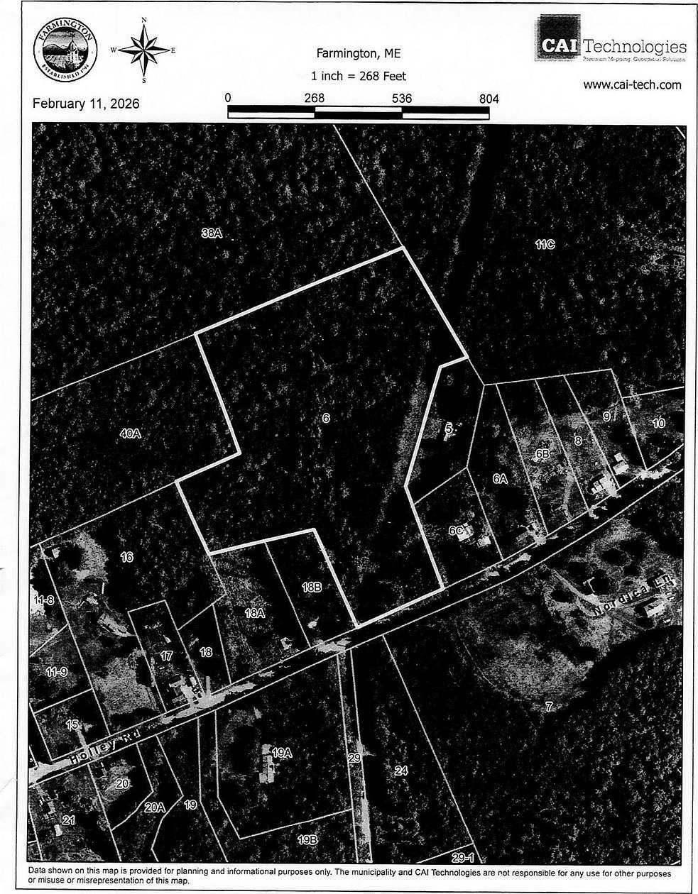 12 Acres of Land for Sale in Farmington, Maine